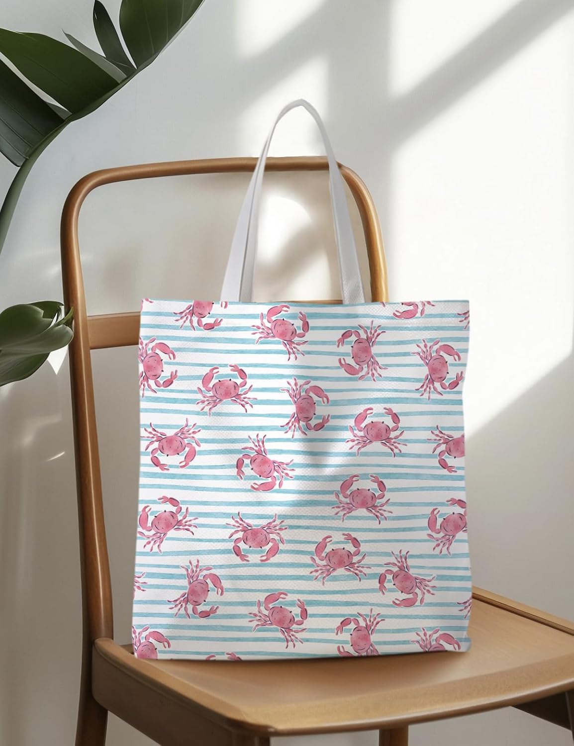 Canvas Summer Beach Tote