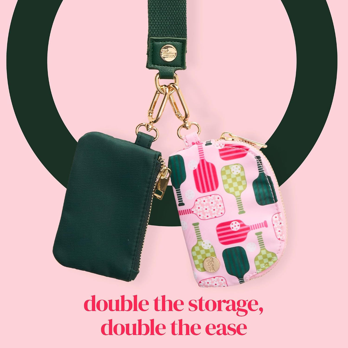 The Darling Effect Dynamic Duo Pouch Wristlet