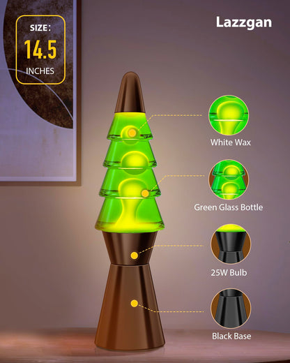 Christmas Tree Liquid Motion Lamp,for Mother's Day/Mom Gifts,14.5 inches Table Lamp Christmas Indoor Decorations for Adults and Kids, Mood Lighting Home Decor Lav Night Light
