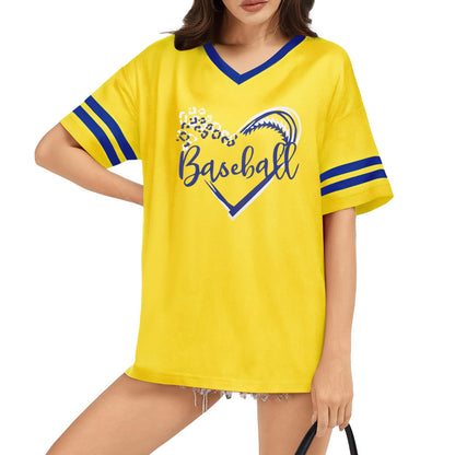 Baseball Shirts Women Oversized: Baseball Mom Tshirt Hey Batter Batter Swing Graphic Tee Ballparks Tops
