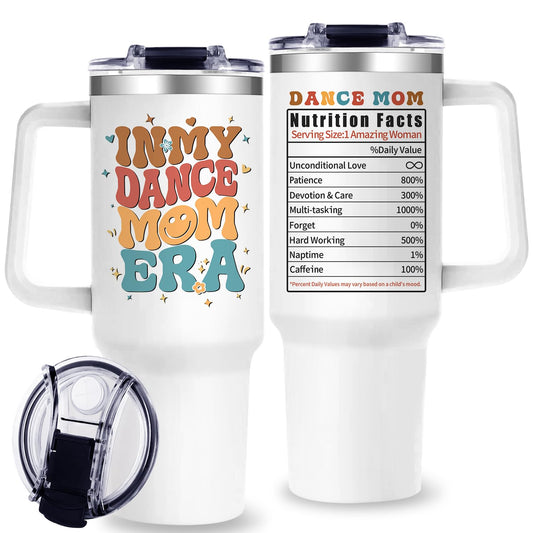 40oz Baseball Mom Tumbler, Christmas Holiday Gifts for Baseball Lovers