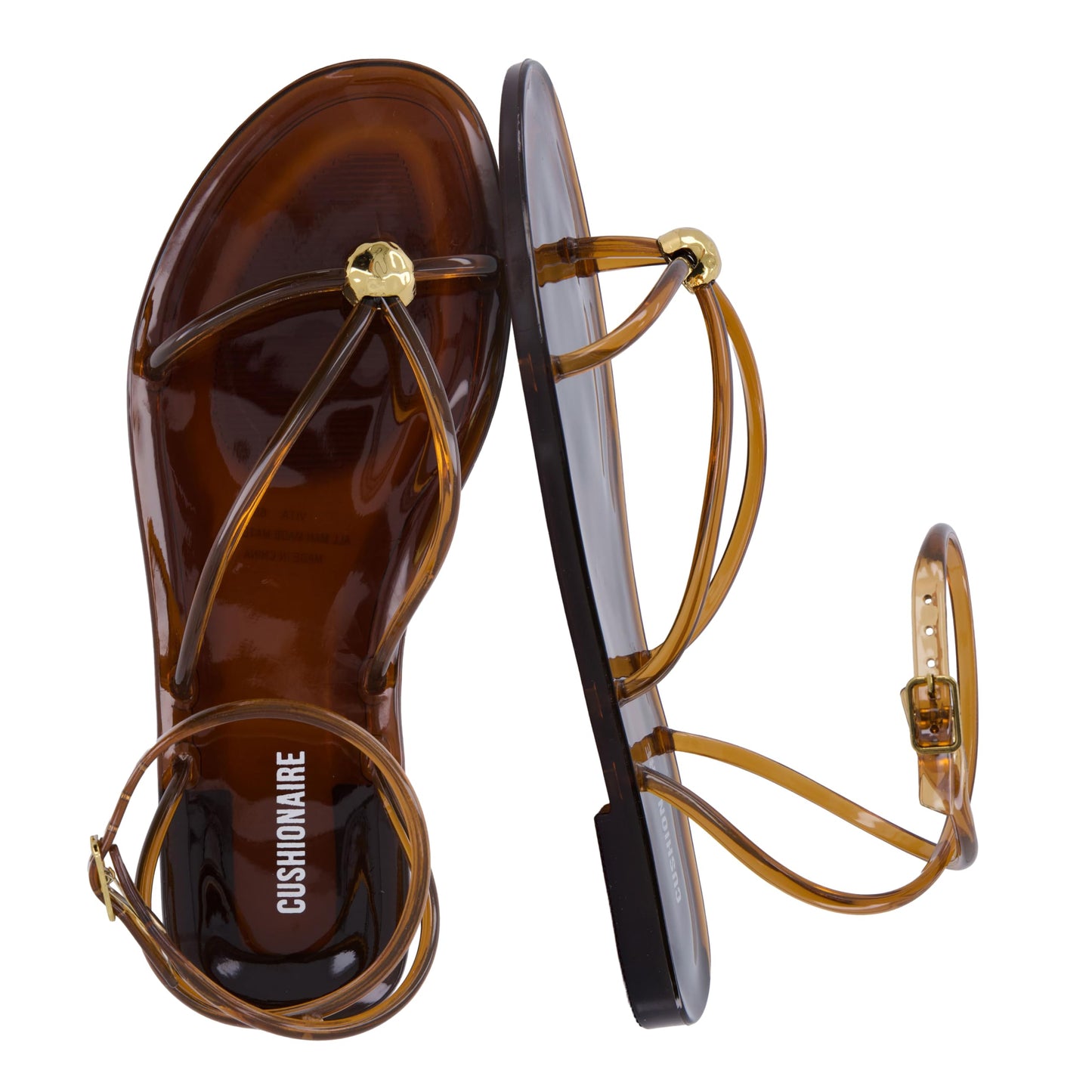 CUSHIONAIRE Vita Jelly Sandals