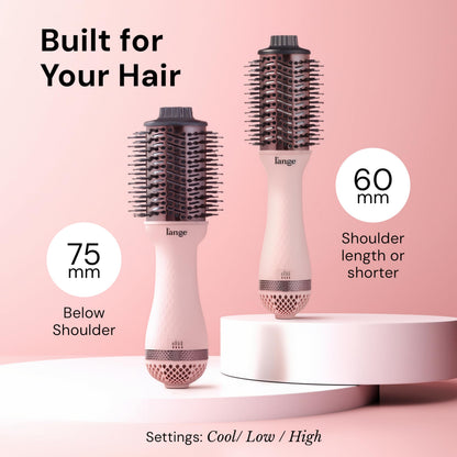 L'ANGE HAIR Le Volume 2-in-1 Titanium Blow Dryer Brush