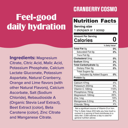 Ultima Replenisher Electrolyte Hydration Powder, Grape, 20 Count Stickpacks Pouch - Sugar Free, 0 Calories, 0 Carbs - Gluten-Free, Keto, Non-GMO with Magnesium, Potassium