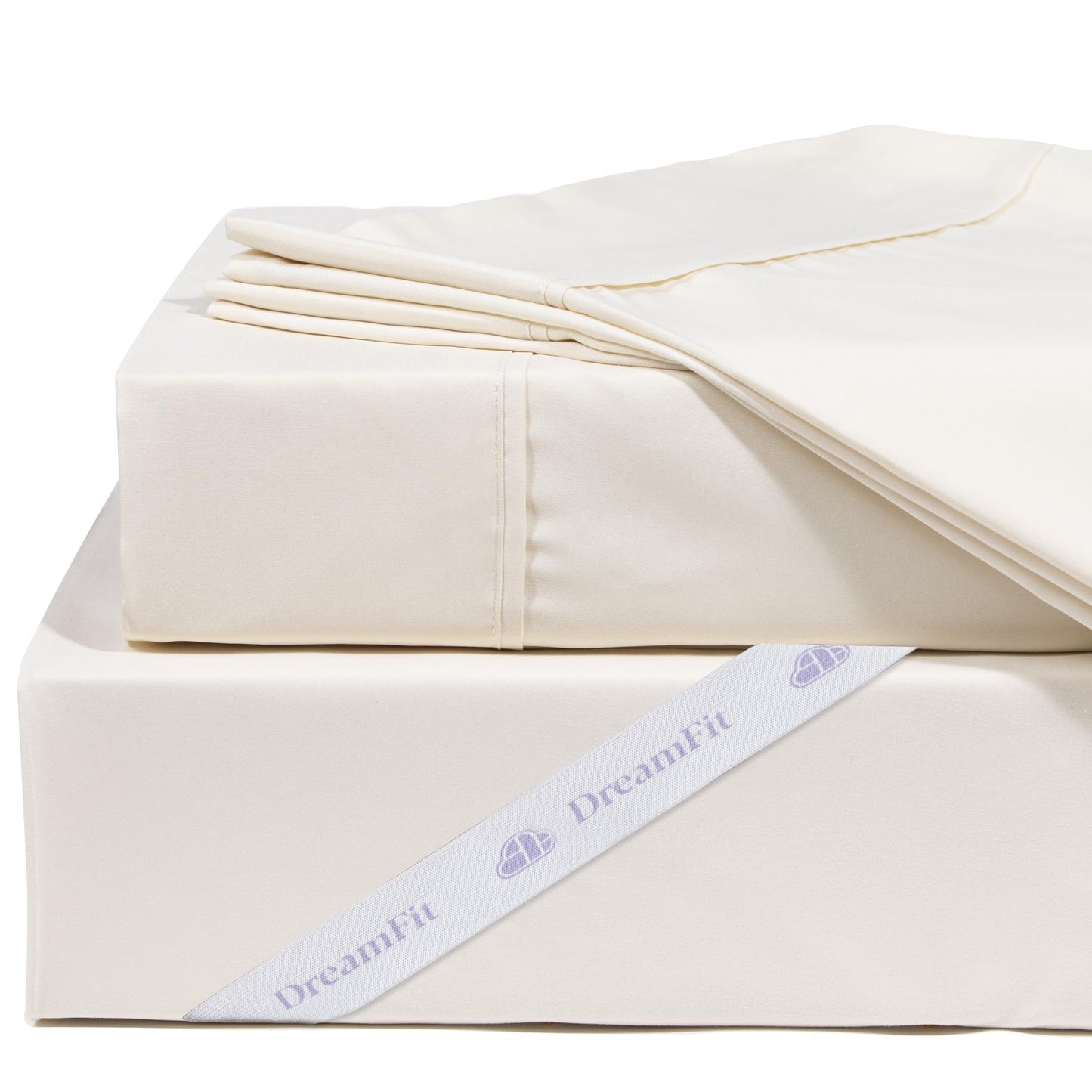 DreamFit DreamCool 100% Egyptian Cotton Cooling Bed Sheet Set