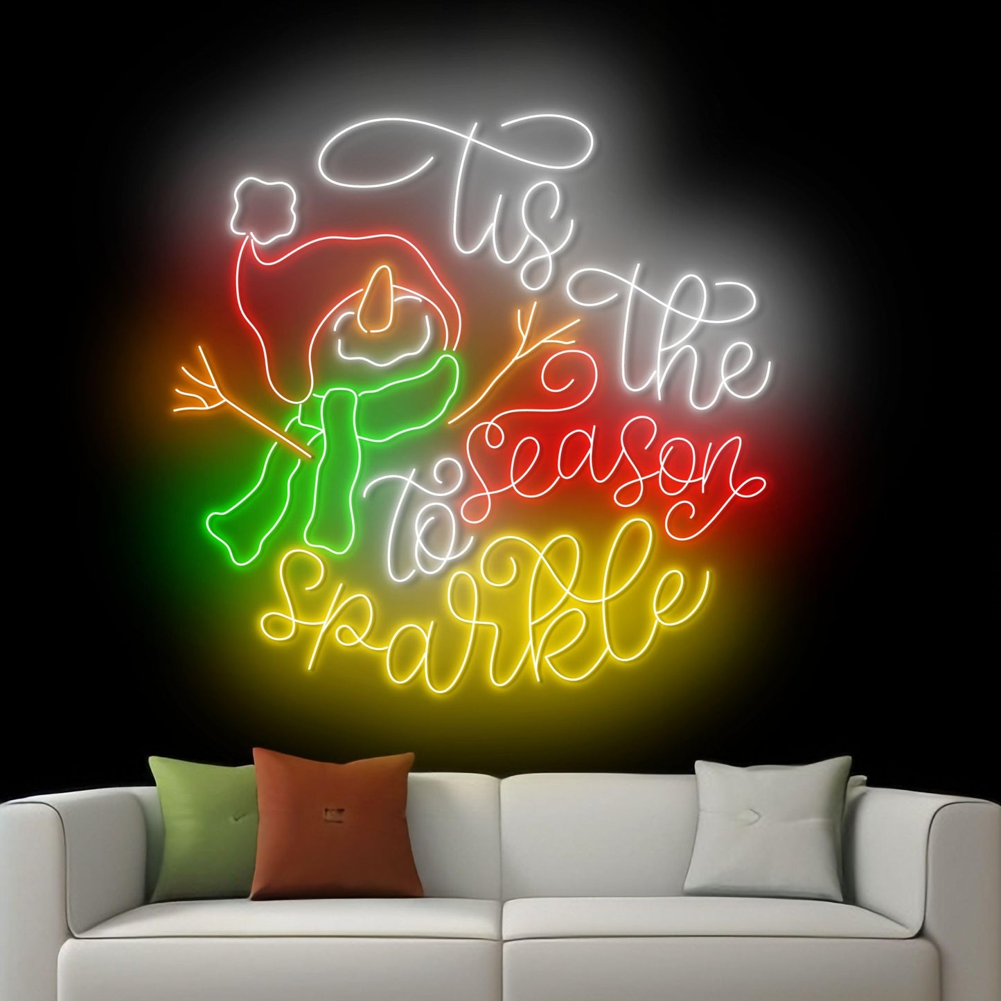 Custom Merry Christmas Tree Neon Sign Led Sign LED Lights (Merry Christmas)