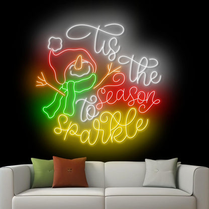Custom Merry Christmas Tree Neon Sign Led Sign LED Lights (Merry Christmas)