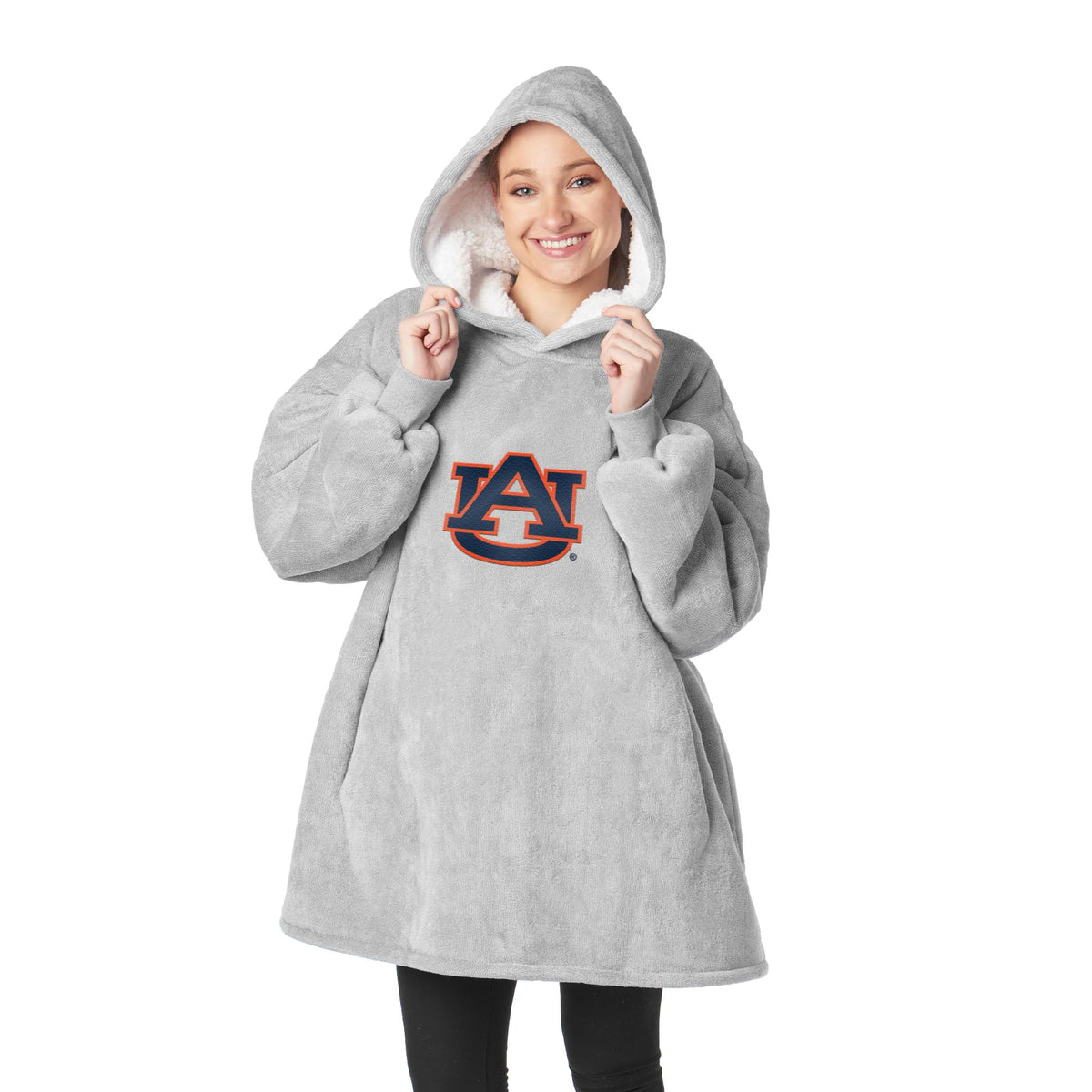Northwest NCAA unisex-adult Hoodler Oversized Sherpa Pullover