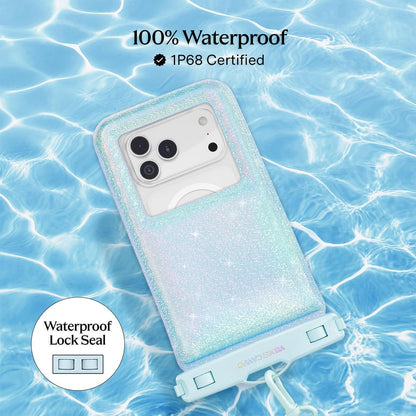 VELVET CAVIAR Waterproof Phone Pouch with Lanyard