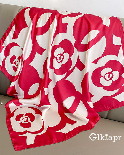 Satin Bandana Headscarf for Women Silky Hair Scarves for Fashion Lightweight