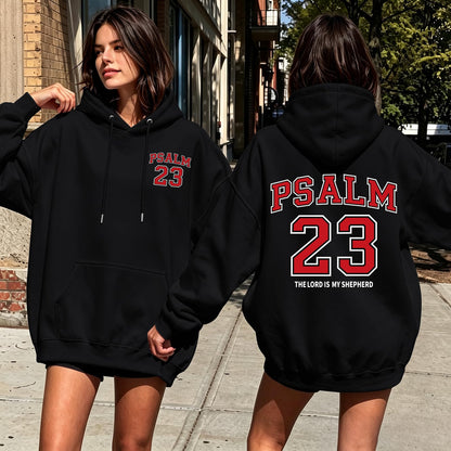 Christian Hoodies for Women Psalm 23 Sweatshirt