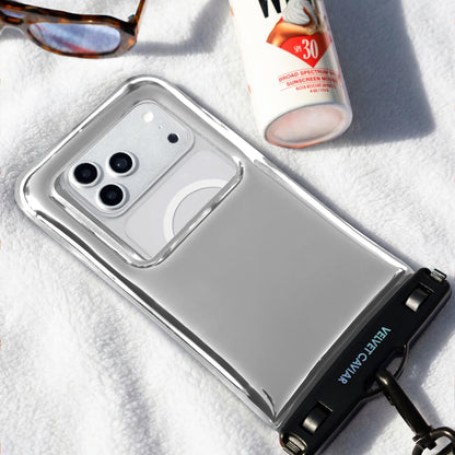 VELVET CAVIAR Waterproof Phone Pouch with Lanyard