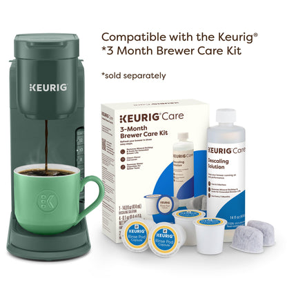 Keurig K-Express Single Serve K-Cup Pod Coffee Maker, 3 Brew Sizes, Strong Button Feature, 42oz Removable Reservoir, Island Berry