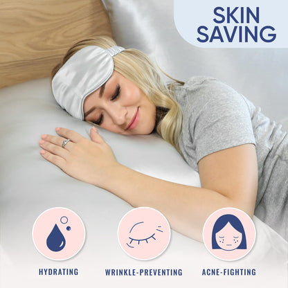 Blissy Silk Pillowcase - 100% Pure Mulberry Silk