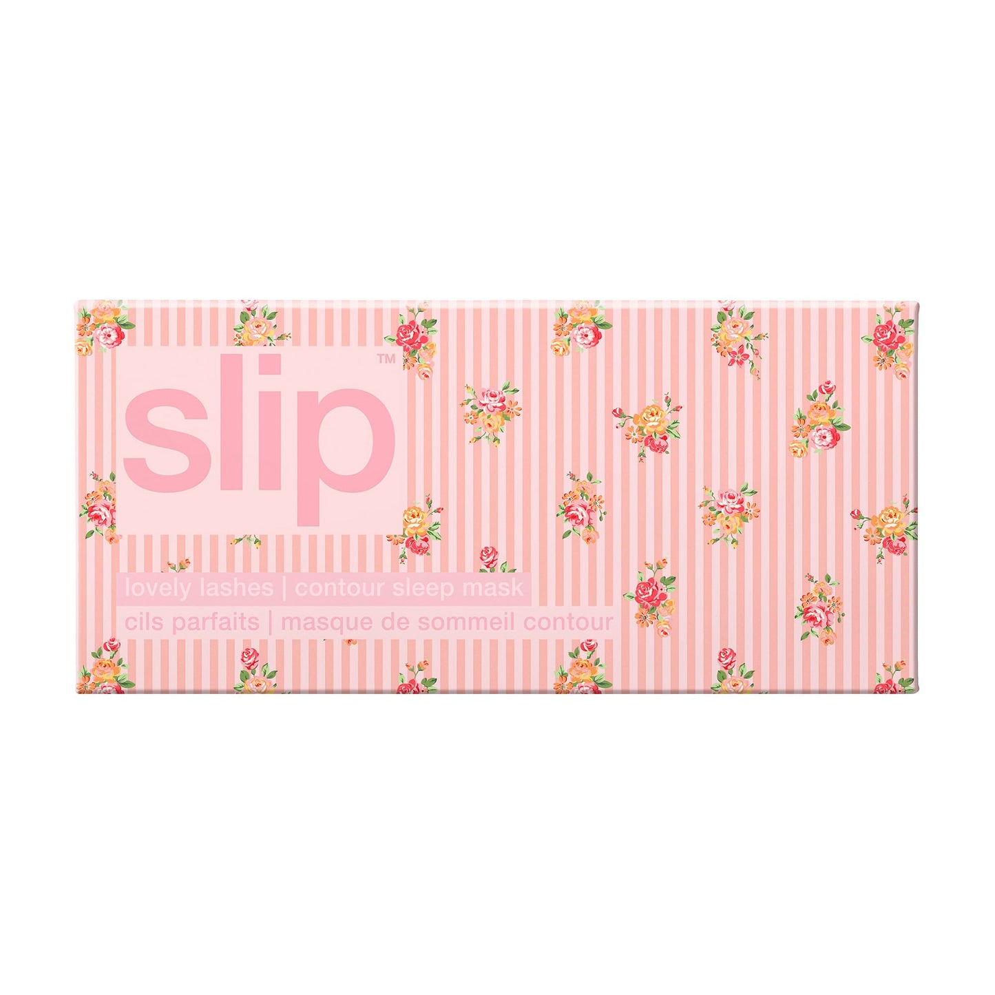 slip Pure Silk Contour Sleep Mask: Protect Your Delicate Lashes with Our Innovative, Lash-Friendly Design. Experience Uninterrupted Beauty Sleep with Slipsilk™ Comfort, 1 Contour Mask, Scarlet