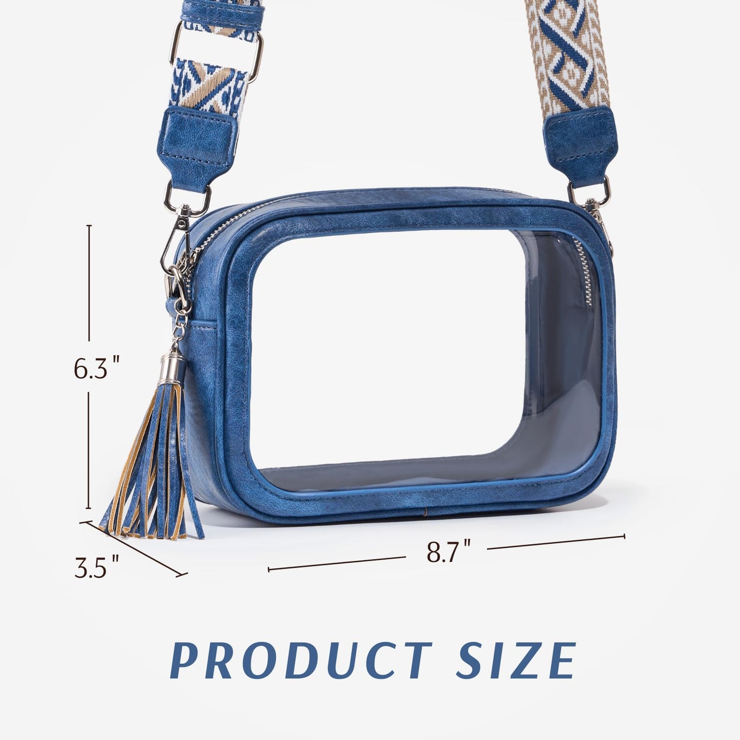 Unilily Clear Bag for Stadium Events