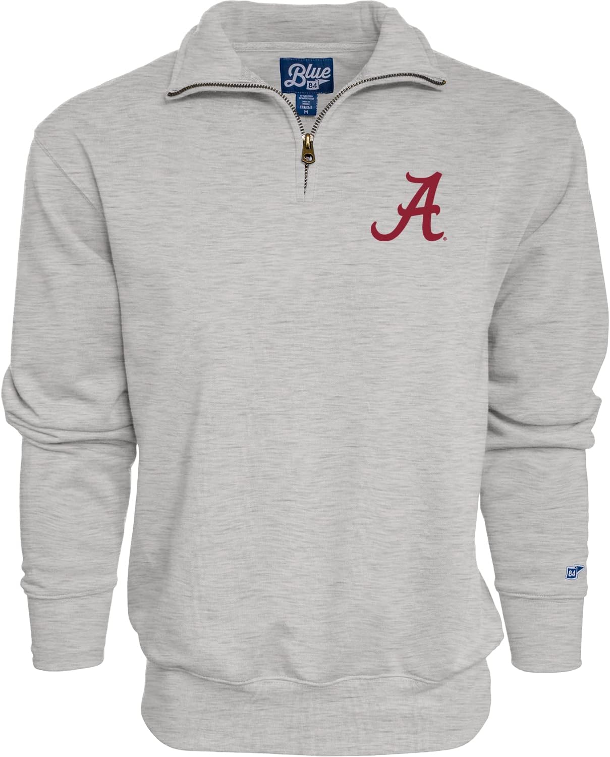 Blue 84 NCAA mens Quarter Zip Sweatshirt Icon