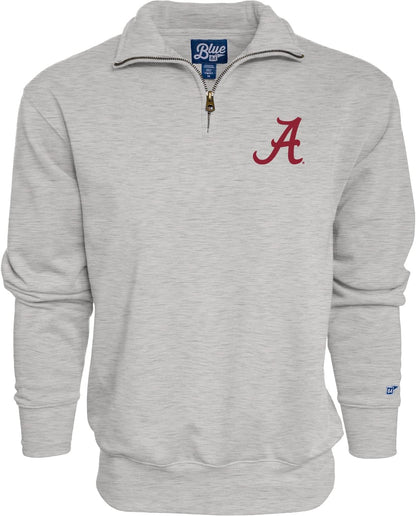 Blue 84 NCAA mens Quarter Zip Sweatshirt Icon