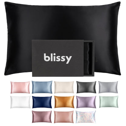 Blissy Silk Pillowcase - 100% Pure Mulberry Silk