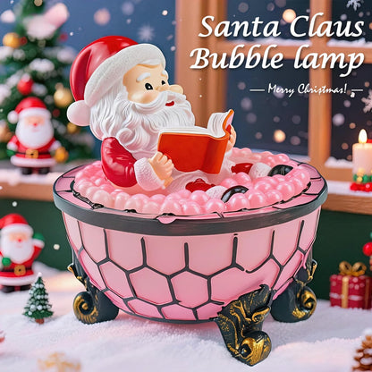 oyeftp Halloween Ghost Bubble Bath Lamp, Cute Bathtub Ghost Night Lights for Halloween Decor, Reading Books Nightlight, Halloween Decorations for Indoor Readers & Book Lover Desk Home Party