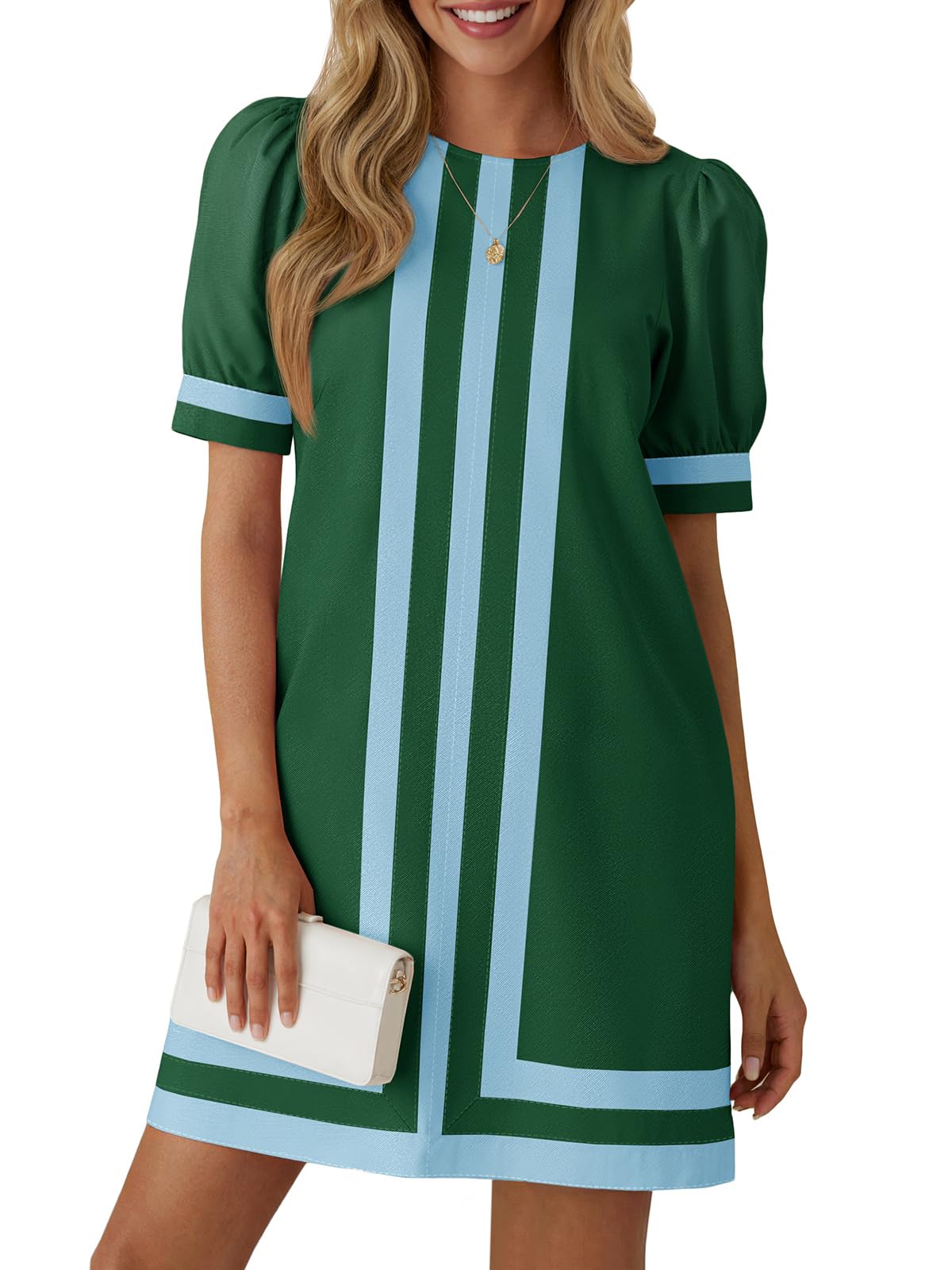 Wenrine Womens Summer Mini Dress