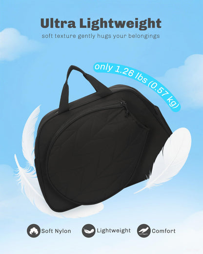 Hynes Eagle Pickleball Bags for Women Tennis Gym Bag Holds 2 Rackets