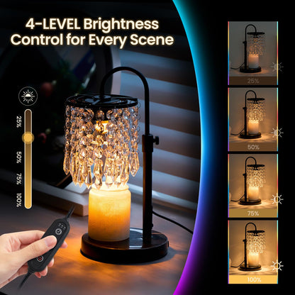Candle Warmer Lamp with Timer & Dimmer