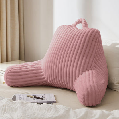 Blissful Diary Reading Pillow, Backrest Pillow with Shredded Memory Foam