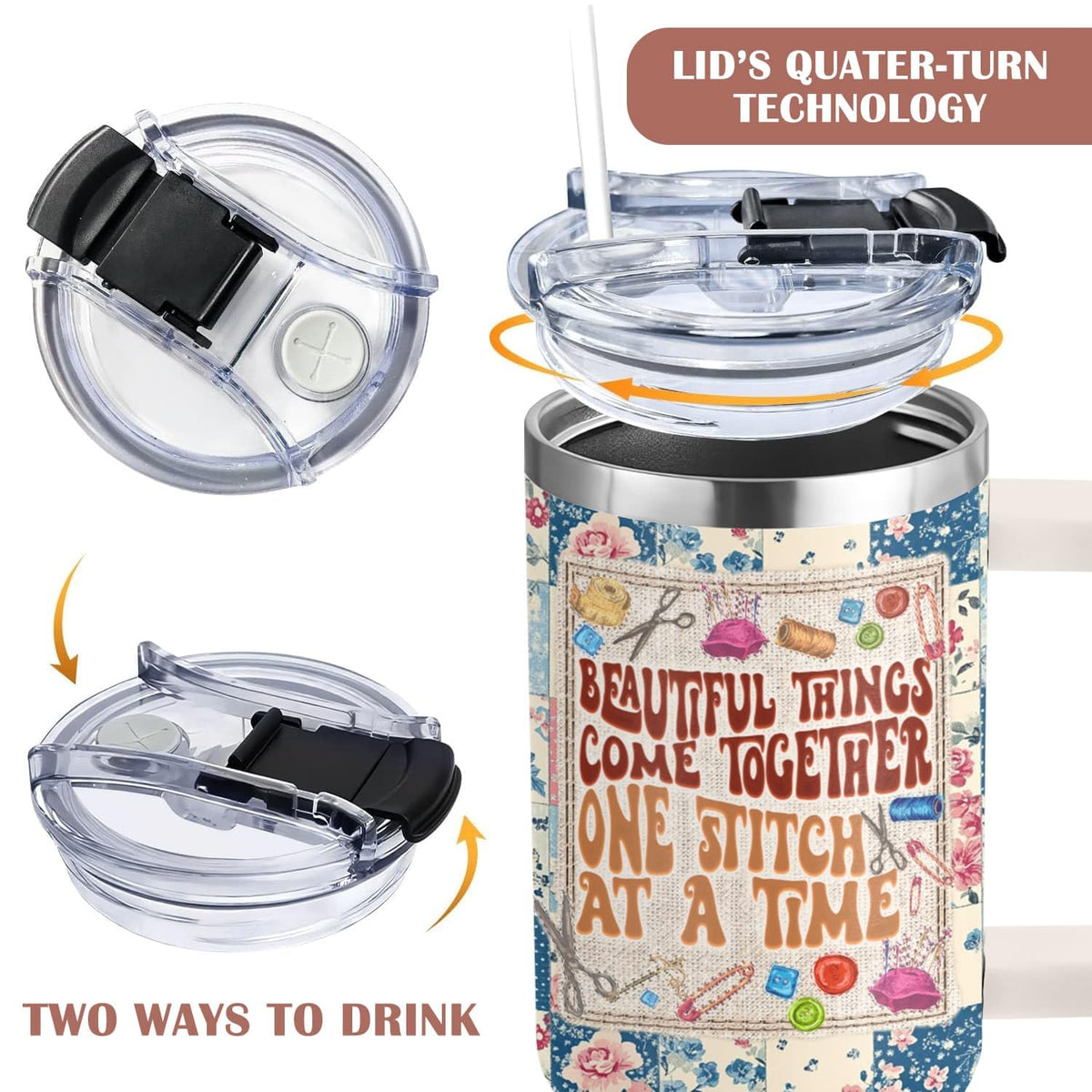 Baseball Mom Gifts - Perfect for Moms from Kids, Friends - Birthday & Christmas - 40oz Tumbler with Handle