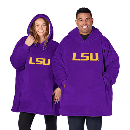 Northwest NCAA unisex-adult Hoodler Oversized Sherpa Pullover