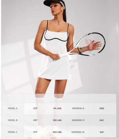 Womens Workout Tennis Dress