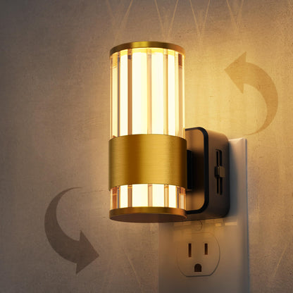 L LOHAS LED Night Light, Modern Night Lights Plug into Wall | 2 Pack