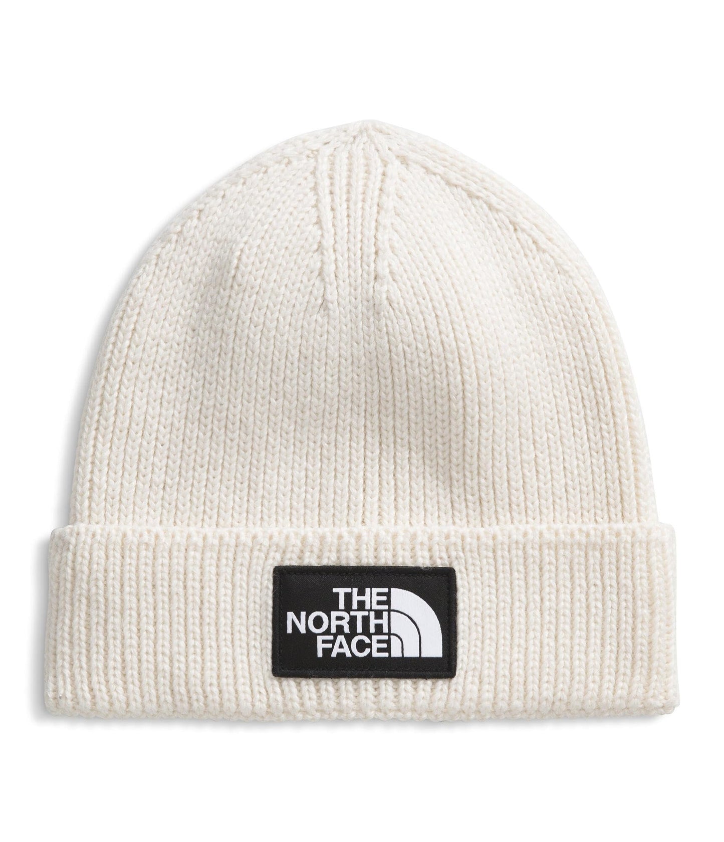 THE NORTH FACE TNF Logo Box Cuffed Beanie | Classic Fit, Rib Knit Winter Hat for Men & Women