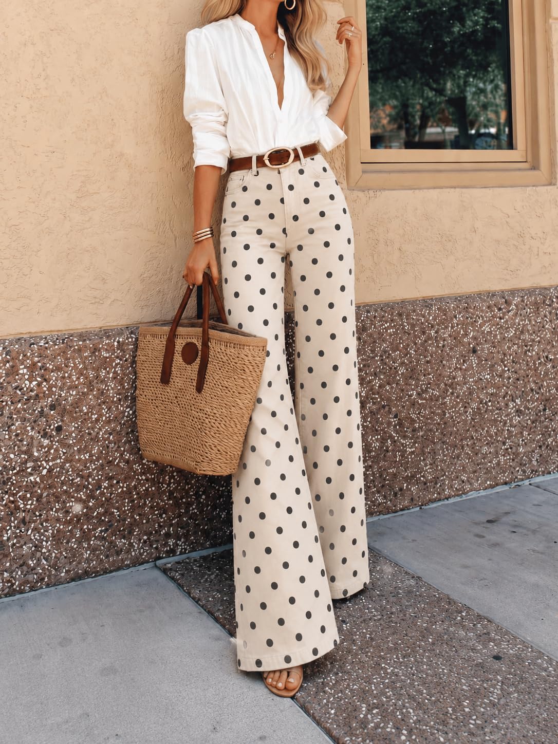 Women's High Waisted Wide Leg Jeans