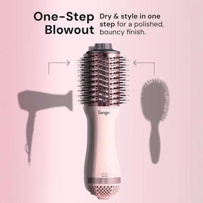 L'ANGE HAIR Le Volume 2-in-1 Titanium Blow Dryer Brush