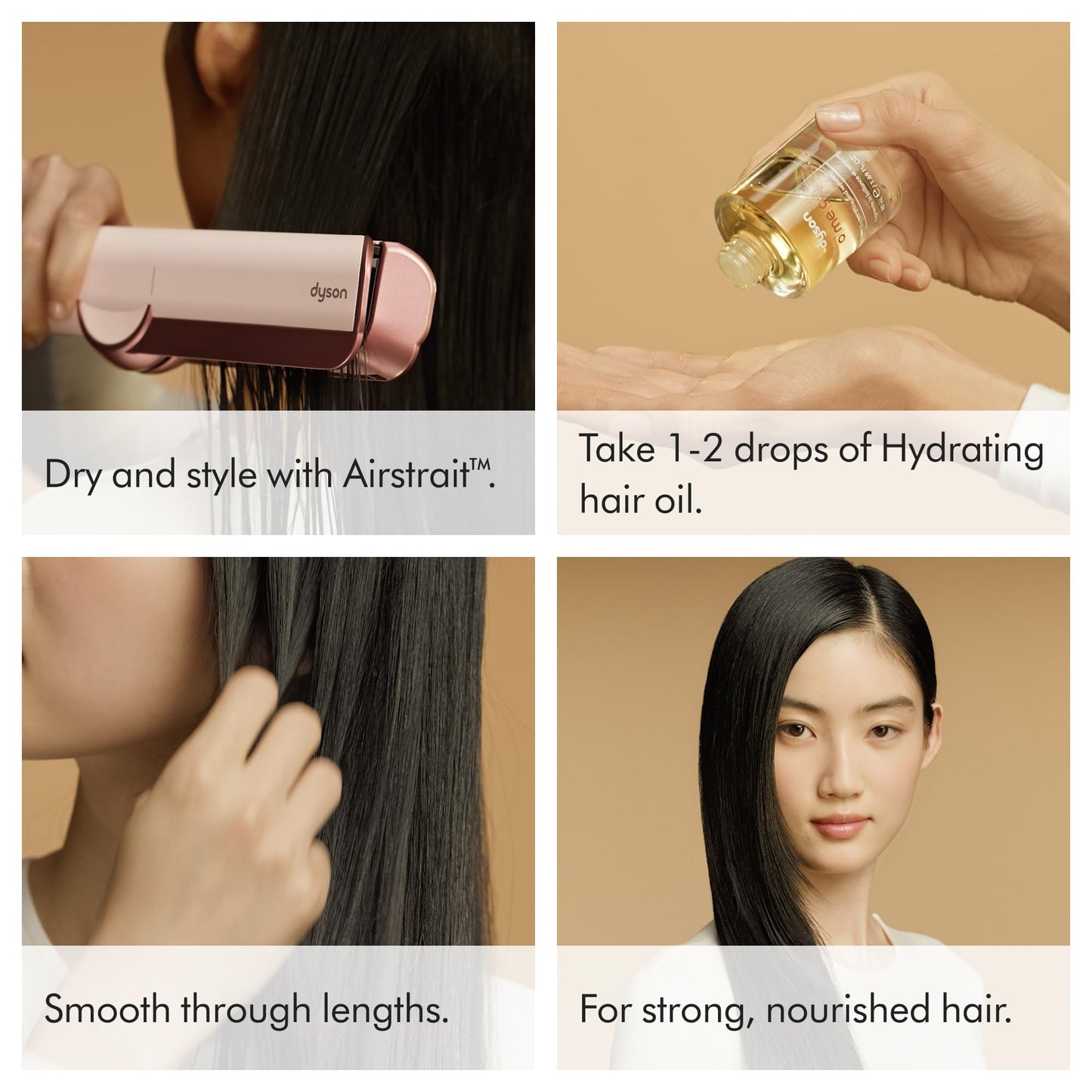 Dyson Airstrait™ Straightener, Wet to Dry Hair Straightener, No Heat Damage, No hot Plates, All Hair Types