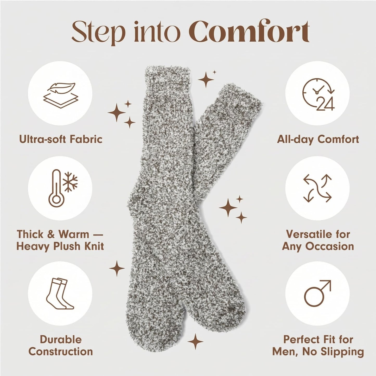 Unboxme Gifts Warm & Cozy Ultra-Luxe Cloud Sock