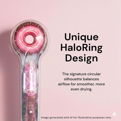 L'ANGE HAIR Axia HaloRing Ionic Hair Dryer