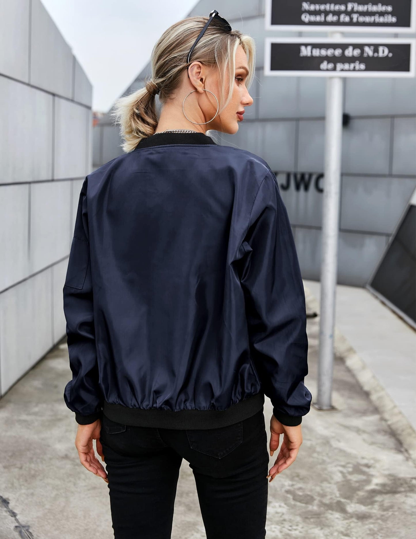 Zeagoo Women Bomber Jacket