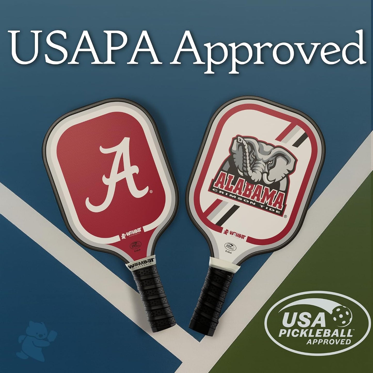Officially Licensed College Pickleball Racquet