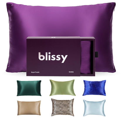 Blissy Silk Pillowcase - 100% Pure Mulberry Silk