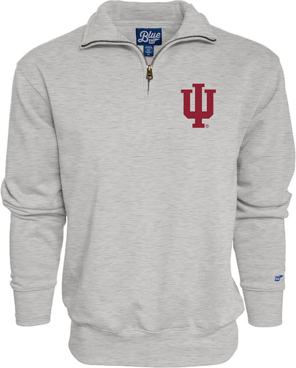 Blue 84 NCAA mens Quarter Zip Sweatshirt Icon