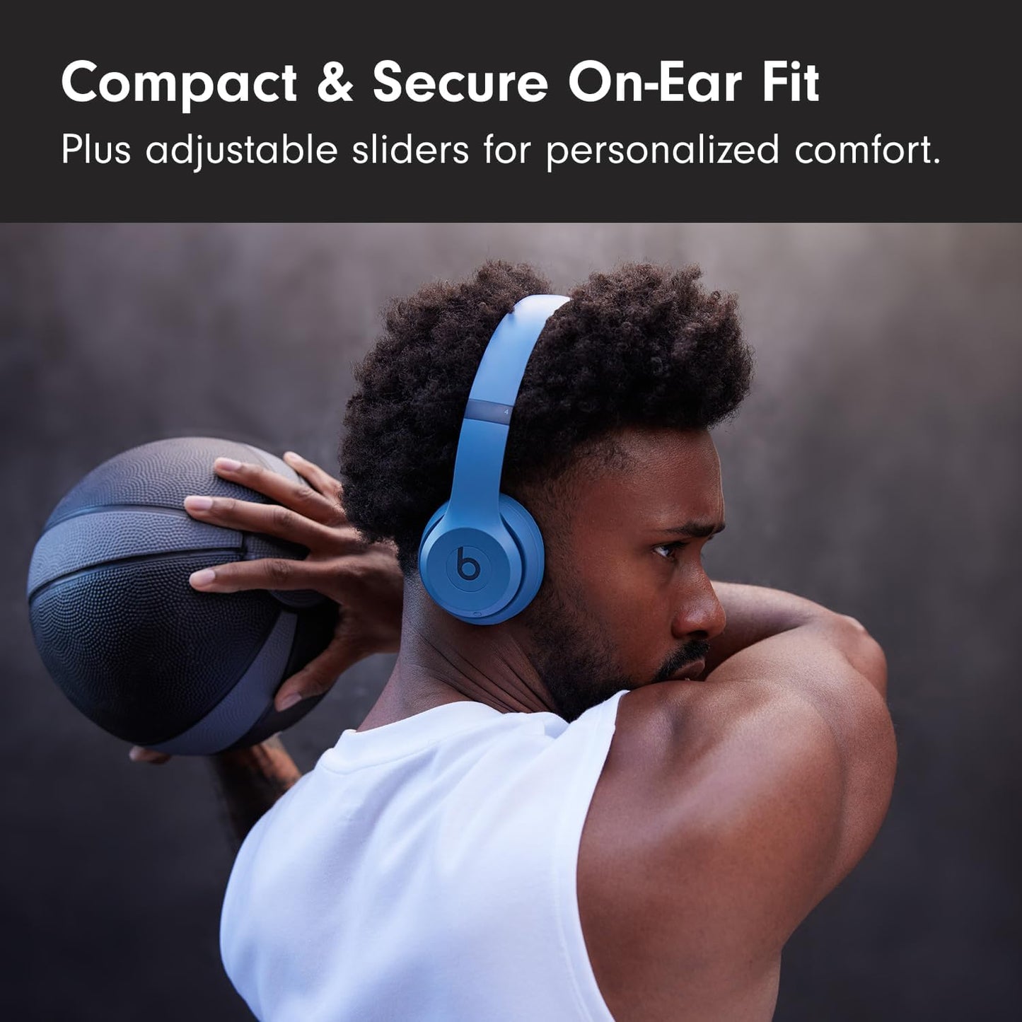 Beats Solo 4 - Wireless On-Ear Bluetooth Headphones, Up to 50-Hour Battery Life, Ultra-Lightweight Comfort, Powerful and Balanced Sound, Apple & Android Compatible - Amazon Exclusive Metallic Pink