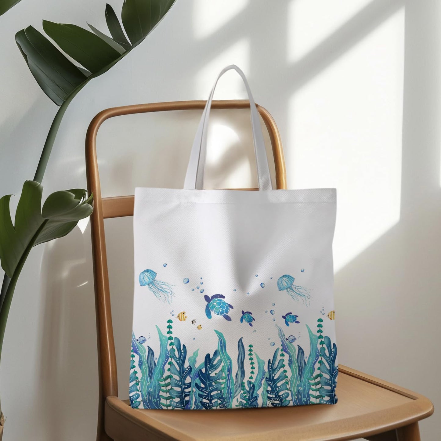 Canvas Summer Beach Tote