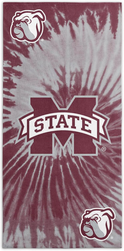 Northwest NCAA Alabama Crimson Tide Unisex-Adult Beach Towel, 30" x 60", Stripes