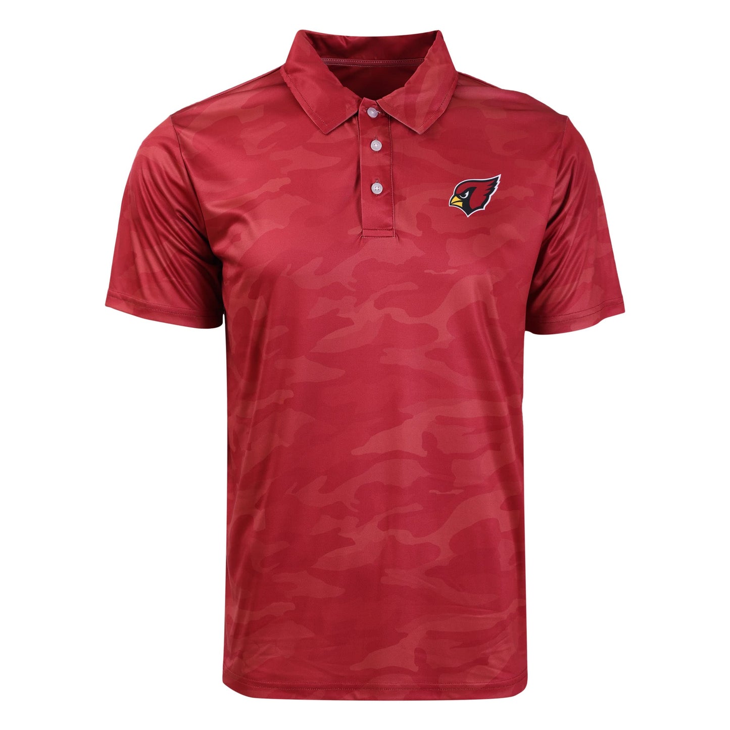 FOCO Men's NCAA College Team Logo Camo Color Polyester Polo Short Sleeve Shirt