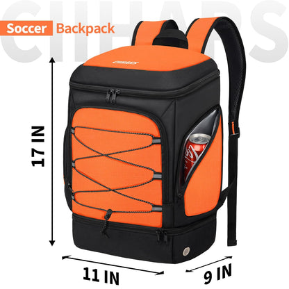Soccer Backpack,Soccer Bag with Ball Holder and Shoe Compartment