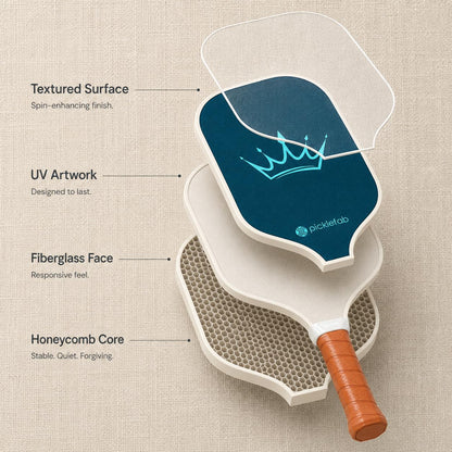 Cute Pickleball Paddles for Women | Girly & Aesthetic Designs