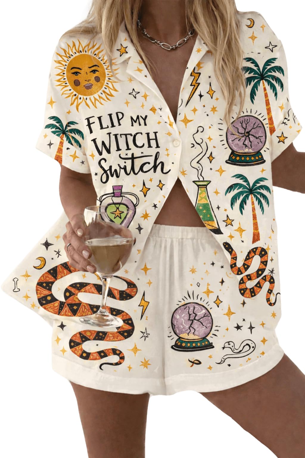 LOVESHOOT 2 Piece Short Sets