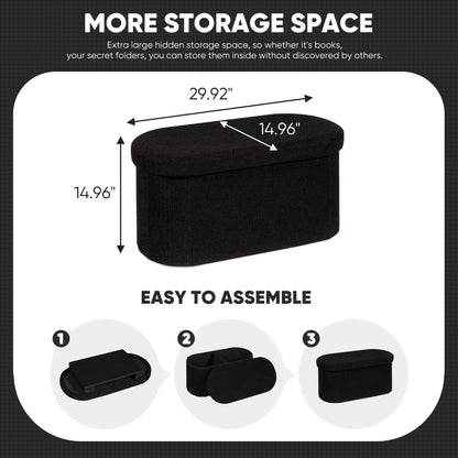 B FSOBEIIALEO Ottoman with Storage